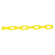 Zoro Select Plastic Chain, 1-1/2in x 500ft L, Yellow 30002-500