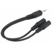 Monoprice Audio Cable, 3.5mm Jack, 6 In 667