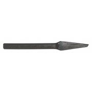 Mayhew Chisel, 1/8in. Tip, 5-1/4in. L, Half Round 10500