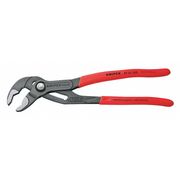 Knipex 10 in Knipex Cobra V-Jaw Tongue and Groove Plier Serrated, Plastic Grip 87 01 250