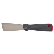 Hyde Putty Knife, Length 7 1/2 in, Blade Width 1 1/2 in, Carbon Steel, Black 04151