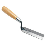 Marshalltown Margin Trowel, 10-3/8in.L, Wood Handle 52