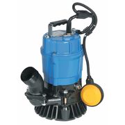 Tsurumi 2" 1/2 HP Submersible Trash Pump with Ball Float Attached HSZ2.4S-62 (AUTO, 115V)