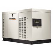 Generac Automatic Standby Generator, Natural Gas/Propane, Three Phase, 30kW LP/30kW NG, Liquid Cooled RG03015GNAX
