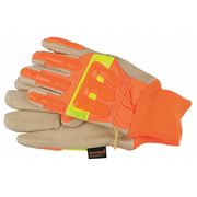 Kinco Hi-Vis Cold Protection Gloves, HeatKeep Lining, 2XL 1938KWA-XXL