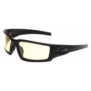 Honeywell Uvex Safety Glasses, Amber Anti-Fog, Anti-Scratch, Polarized S2942HS
