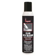 Imperial Supplies Multipurpose RTV Silicone Sealant, 8 oz, Clear, Temp Range -60 to 450 Degrees F 40JM27