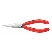 Knipex 5 5/16 in Long Nose Plier Multi-Component Grip Handle 32 11 135