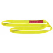 Lift-All Web Sling, Endless, 16 ft L, 6 in W, Nylon, Yellow EN1606NX16