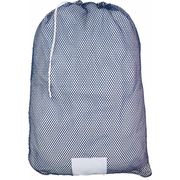 Zoro Select Drawstring Polyester Mesh Laundry Bag Blue MP245511