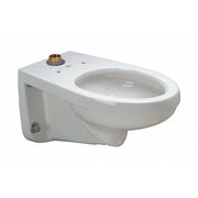 Zurn Toilet Bowl, 1.1 to 1.6 gpf, Siphon Jet, Wall Hung Mount, Elongated, White Z5615-BWL