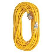 Bergen Industries Single Extension Cord, 15A, 50 ft, 12/3 OC50123LT