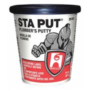 Oatey Off-White STA PUT® Plumber's Putty, 14 oz. Bucket 25101