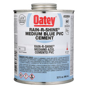 Oatey PVC Cement, Blue, 32 oz. 30894