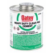 Oatey PVC Cement, Clear, Heavy Bodied, 32 oz. 31008