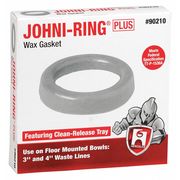 Hercules Toilet Bowl Ring, Standard, Wax, 3in-4in 90210
