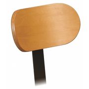 Mooreco Round Lab Stool Backrest, Black 34451