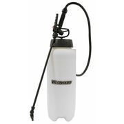 Westward 3 gal. Handheld Sprayer, Polyethylene Tank, Cone Spray Pattern, 46" Hose Length, 40 psi Max Pressure 39D764