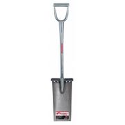 Razor-Back 14 ga Garden Spade Shovel, Steel Blade, 29 in L Silver Steel Handle 163105000GR