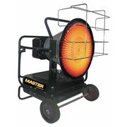 Master Oil Fired Radiant Heater, 125,000 BtuH, 3,125 sq ft Heat Area 14 gal MH-125-OFR-A