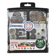 Dremel Accessory Kit, Cutting/Sanding, 70 Pieces EZ725