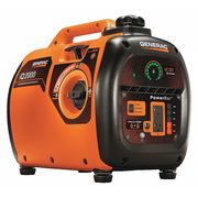 Generac Portable Inverter Generator, Gasoline, 1600 Rated, 2000 Surge, Power Dial Start, 13.3 A 6866