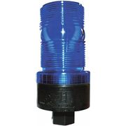 Railhead Gear Warning Strobe, Blue, LED, 120VAC M490-LED B