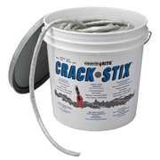 Crack Stix Crack Filler 10 lb, Pail, Crack Rite, Acrylic Latex, Gray 2051