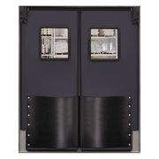 Chase Swinging Door, 7 x 6 ft, Metallic Gray, PR 7284RDMGR