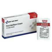 First Aid Only Burn Cream, Packet, 0.9g, PK12 13-006