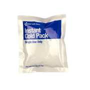 First Aid Only Instant Cold Pack, White, 6In. x 4-1/2In. K2104