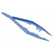 First Aid Only Forceps, Blue, 3-1/2 In L, Plastic 17-020