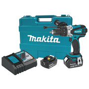 Makita 18.0 V Hammer Drill, Battery Included, 1/2 in Chuck XPH03MB