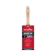 Wooster 3" Wall Paint Brush, Silver CT Polyester Bristle, Wood Handle 5223-3