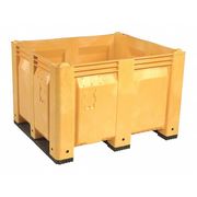 Decade Products Yellow Bulk Container, Plastic, 25.4 cu ft Volume Capacity M013000-101