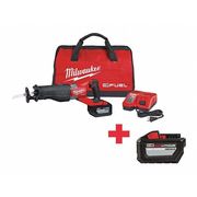 Milwaukee Tool Cordless Reciprocating Saw Kit, w/Battery 2722-21HD, 48-11-1812