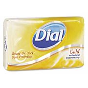 Dial Deodorant Bar Soap, Pleasant, 4 oz., PK72 02401