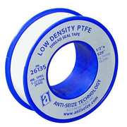 Anti-Seize Technology Thread Sealant Tape, Poly-Temp, Low Density, 1/2 in x 43 ft, White 26135