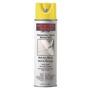 Rust-Oleum Inverted Marking Chalk Aerosol, 20 oz, APWA Yellow, Water -Based 205234