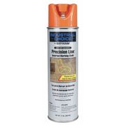 Rust-Oleum Inverted Marking Chalk Aerosol, 20 oz, APWA Orange, Water -Based 205233