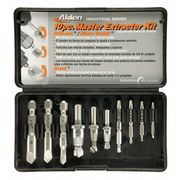 Alden Drill/Extractor Set, 10 PC, #5-1/2 In Cap 1007P