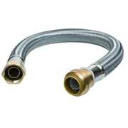 Sharkbite Flexible Hose Assembly, 3/4 In, 12 In L U3088FLEX12LF