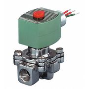Redhat 12V DC Aluminum Air and Fuel Gas Solenoid Valve, Normally Closed, 1/2 in Pipe Size 8215G020