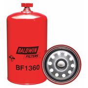 Baldwin Filters Fuel Filter, 8-7/32 x 4-9/32 x 8-7/32 In BF1360