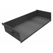 Zoro Select Service Cart Tray, 250 lb., Gray, Steel TR-1500-95