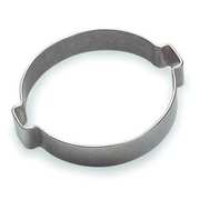 Oetiker Hose Clamp: 5/16 in – 7/16 in Clamping Dia, Zinc-Plated Steel, 2,500 N Max Closing Force, 100PK 10100011-100