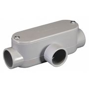 Cantex Conduit Outlet Body, PVC, T, Standards: UL 5133565