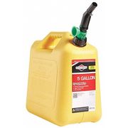 Briggs & Stratton 5 gal Yellow Polyethylene Diesel Can Diesel 85056G