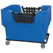 Zoro Select Material Handling Cart, Blue N1017261-BLUE