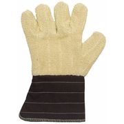 Condor Flame Retardant Gloves, XL, Ylw/Brown, PR 4JC88